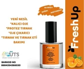 Freshup Asetonsuz Kalıcı Oje ve Protez Tırnak Çıkarıcı Portakal 10 m - 1
