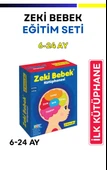Bebek Eğitim Seti (6-24 Ay Zeki Bebek Kütüphanesi) 8'li Set - 3
