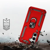 Galaxy S25 Kılıf Vega Yüzüklü Standlı Zırh Kılıf thumbnail 8