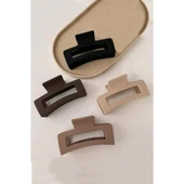 Kadın Mandal Toka Xxl Dikdörtgen Mandal Toka - 1