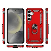 Galaxy S25 Kılıf Vega Yüzüklü Standlı Zırh Kılıf thumbnail 5