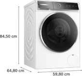 Bosch WGB254A1TR 1400 Devir 10 kg Çamaşır Makinesi - 5