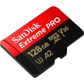 SanDisk Extreme Pro SDSQXCD-128G-GN6MA Class 10 UHS-I U3 A2 V30 128 GB Micro SD Kart - 2
