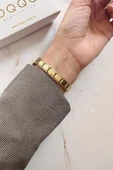 Thena Gold Kare Kadın Kol Saati - 3
