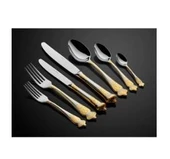 Lamedore İmperial Yarım Gold Cutlery Set 89 Parça 1CHJ-001G - 1