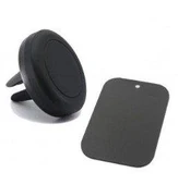 Mıknatıslı Araç İçi Cep Telefonu Tutucu 2 Adet Metal Plakalı - 1