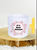 DeepCraft Anneler Günü T Kulplu Kahve Kupası Hediyelik Kupa 185ML - 4