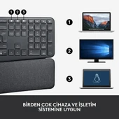 Logitech Ergo K860 920-010109 Q Kablosuz Klavye - Teşhir thumbnail 6
