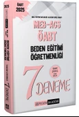 Pegem 2025 ÖABT MEB-AGS Beden Eğitimi Öğretmenliği 7 Deneme Çözümlü Pegem Akademi Yayınları - 2