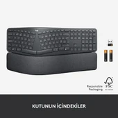 Logitech Ergo K860 920-010109 Q Kablosuz Klavye - Teşhir thumbnail 7