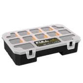 Slim Organizer 12 Gözlü Alet Çanta Bölmeli Taşınabilir Kapaklı Küçük Tek Taraflı Düzenleyici 1 Adet - 7