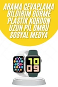 Akıllı Saat Uyku ve Sağlık Takibi Arama Cevaplama 44 MM Amoled Ekran thumbnail 2