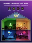 Govee Mini Panel Gaming Duvar Aydınlatması 10 Parçalı - 5
