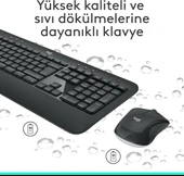 Logitech MK540 920-008687 Kablosuz Klavye Mouse Seti - Teşhir thumbnail 4