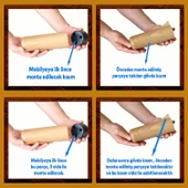 Kapsül Bohem Açık Ceviz 18 cm Mobilya Kanepe Koltuk Baza Yükseltici Yükseltme Ayağı Ayakları 8 Adet thumbnail 5