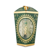 Ramazan Feneri Tesbih + Seccade Hediye Seti (Kraft Asetat Kutu, Yeşil) - 1