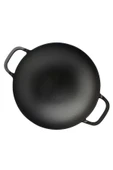 Lava Metal Kulplu 38 cm Döküm Wok Tava - 3