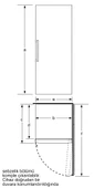 Profilo DF1024WEVV 182 L 6 Çekmeceli Derin Dondurucu - 4