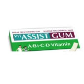 VIT ASSIST GUM VİTAMİNLİ ELMA&LİMON AROMALI SAKIZ 12Lİ - 1