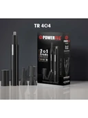 Powertec TR-404 Burun Kulak Kaş Şekillendirici Pro-set Tıraş Makinesi 2 Si 1 Arada - 1