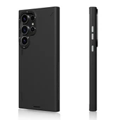 Galaxy S24 Ultra Kılıf M-safe Şarj Özellikli Basit Mat Deri Desenli Youngkit Tech Fashion Serisi Kapak thumbnail 2