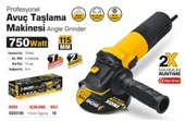 SGS5109 - Profesyonel 115mm Avuç Taşlama Makinesi 750 Watt - 2