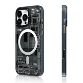 Apple iPhone 16 Pro Kılıf M-safe Şarj Özellikli Kamera Denetim Butonlu Youngkit Technology Serisi Kapak thumbnail 7