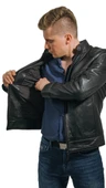 Hakiki Deri Mont Siyah Erkek Ceketi Metin2 - 6