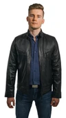 Hakiki Deri Mont Siyah Erkek Ceketi Metin2 - 1