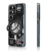 Galaxy S25 Ultra Kılıf M-safe Şarj Özellikli Youngkit 360° Standlı Starship Serisi Kapak thumbnail 9