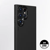 Galaxy S24 Ultra Kılıf M-safe Şarj Özellikli Basit Mat Deri Desenli Youngkit Tech Fashion Serisi Kapak thumbnail 3