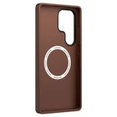 Galaxy S25 Ultra Kılıf M-safe Şarj Özellikli Basit Mat Deri Desenli Youngkit Tech Fashion Serisi Kapak - 10