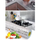 2mtx60cm Kabartma Desenli Kendinden Yapışkanlı Folyo- Mutfak, Banyo, Tezgah, Duvar Kâğıdı - 8