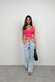 V Yaka Crop Bluz - 1