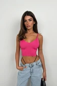 V Yaka Crop Bluz - 2