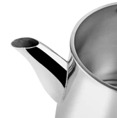 Nehir Alya Maxi Büyük Boy Paslanmaz Çelik 1.10-2.15 Lt. Çaydanlık Takımı thumbnail 3