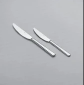 Nehir Deniz Sade 12 Kişilik 72 Parça Kutulu Çatal Kaşık Bıçak Takımı - 7