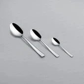 Nehir Deniz Sade 12 Kişilik 72 Parça Kutulu Çatal Kaşık Bıçak Takımı - 5