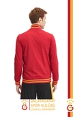 Galatasaray Orijinal Lisanslı Dik Yaka Fermuarlı Erkek Sweat - 3