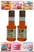 Gıda Boyası Sıvı 50 ml 2 Adet Su Bazlı Likit Renkli Sıvı Gıda Boyası Pasta Hamur Boyası Kek Fonda Yüksek Konsantre - 5