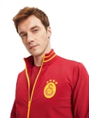 Galatasaray Orijinal Lisanslı Dik Yaka Fermuarlı Erkek Sweat Gs Aslan Baskılı Hediyelik Ahşap Kutulu thumbnail 8