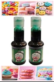 Gıda Boyası Sıvı 50 ml 2 Adet Su Bazlı Likit Renkli Sıvı Gıda Boyası Pasta Hamur Boyası Kek Fonda Yüksek Konsantre - 7