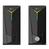 LENOVO LECOO DS104 KABLOLU USB + 3.5MM JACK 6W 80DB RGB IŞIKLI 1+1 GAMING SPEAKER HOPARLÖR - 2