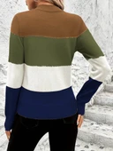 Lucky Life Kadın Uzun Kollu Yarı Balıkçı Yaka Triko Kazak - 3