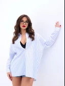 5213 GÖMLEK-LOS ANGELES ÇİZGİLİ - 2