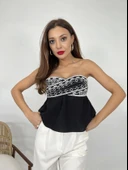 6864 BLUZ-SİYAH - 1