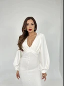 6530 ELBİSE-EKRU thumbnail 1