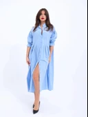 5865 ELBİSE-MAVİ - 1