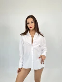 6744 GÖMLEK-BEYAZ thumbnail 4