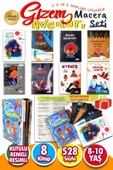 Gizem Avcıları Macera Seti - 8 Kitap - 528 Sayfa - KUTULU , RENKLİ ve RESİMLİ - 1